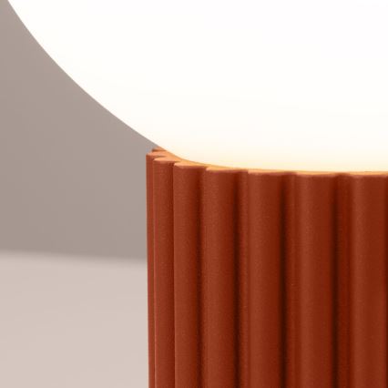 Stolna lampa HALO 1xG9/8W/230V pr. 12 cm narančasta