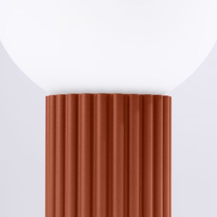 Stolna lampa HALO 1xG9/8W/230V pr. 12 cm narančasta