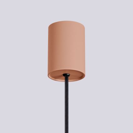 Luster na sajli HALO 1xG9/8W/230V pr. 12 cm smeđa