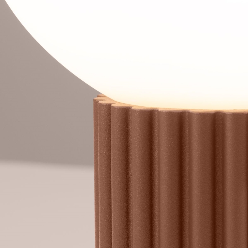 Stolna lampa HALO 1xG9/8W/230V pr. 12 cm smeđa