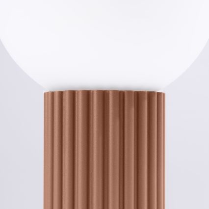 Stolna lampa HALO 1xG9/8W/230V pr. 12 cm smeđa