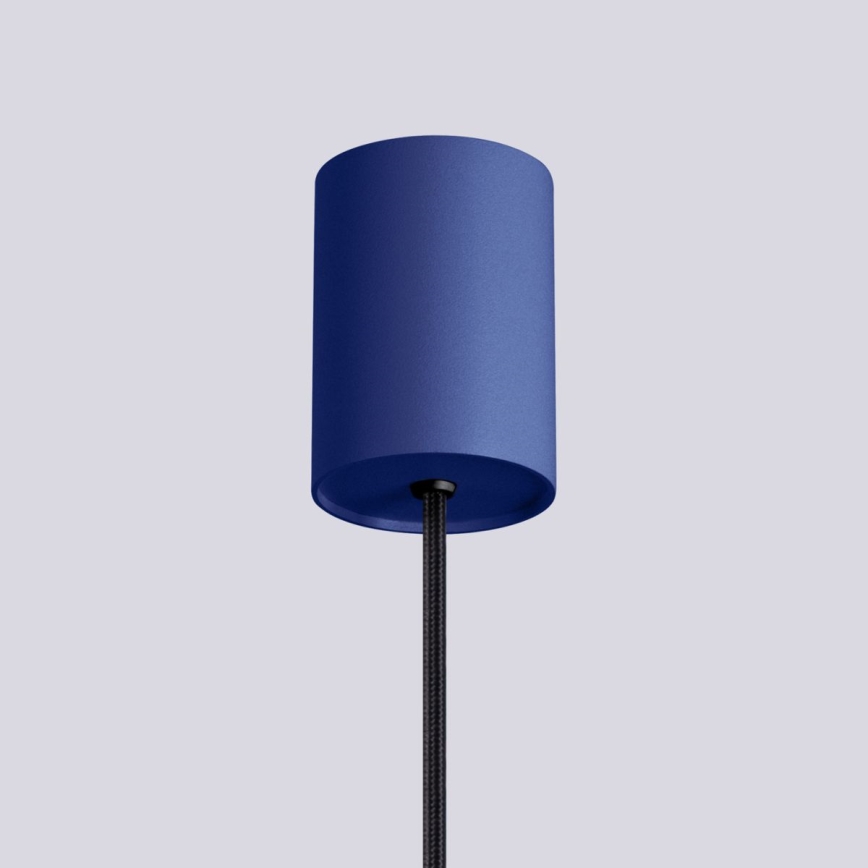 Luster na sajli HALO 1xG9/8W/230V pr. 12 cm plava