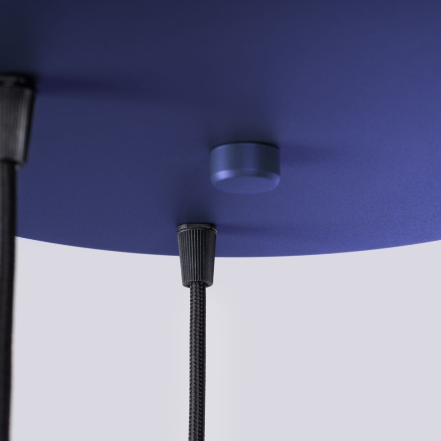 Luster na sajli HALO 3xG9/8W/230V pr. 25 cm plava