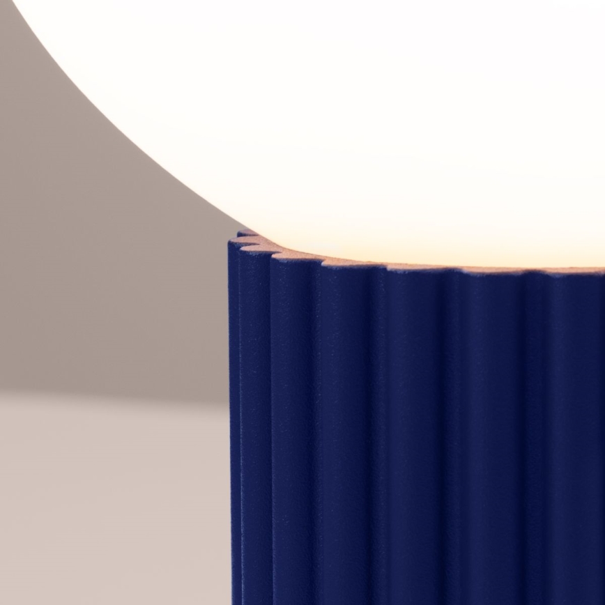 Stolna lampa HALO 1xG9/8W/230V pr. 12 cm plava