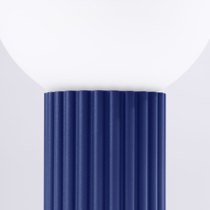 Stolna lampa HALO 1xG9/8W/230V pr. 12 cm plava