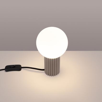 Stolna lampa HALO 1xG9/8W/230V pr. 12 cm bež