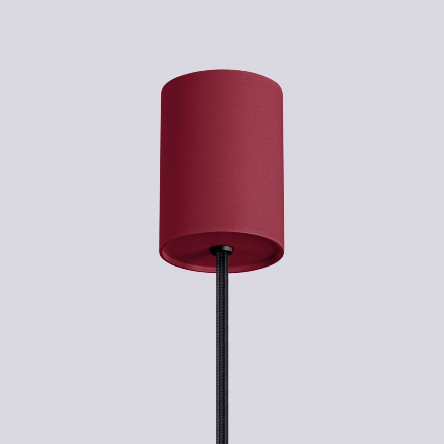Luster na sajli HALO 1xG9/8W/230V pr. 12 cm crvena