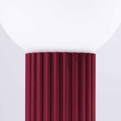 Stolna lampa HALO 1xG9/8W/230V pr. 12 cm crvena