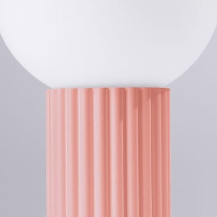 Stolna lampa HALO 1xG9/8W/230V pr. 12 cm ružičasta