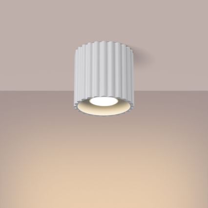 Spot svjetiljka AURA 1xGU10/10W/230V, promjer 10 cm, bijela