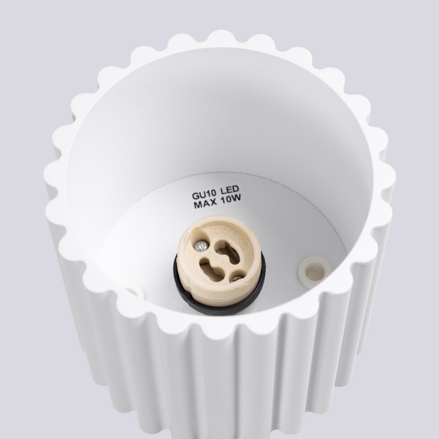 Spot svjetiljka AURA 1xGU10/10W/230V, promjer 10 cm, bijela