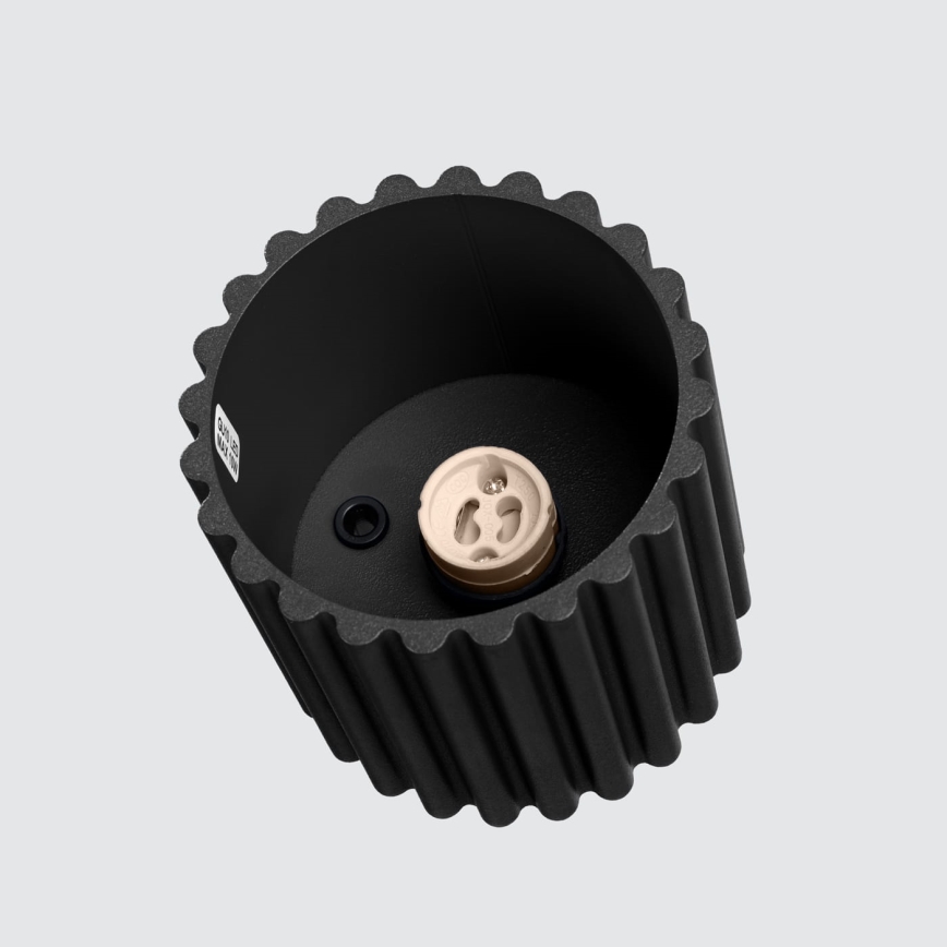 Spot svjetiljka AURA 1xGU10/10W/230V 10 cm crna