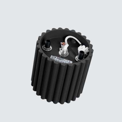 Reflektor AURA 1xGU10/10W/230V, promjer 10 cm, crni