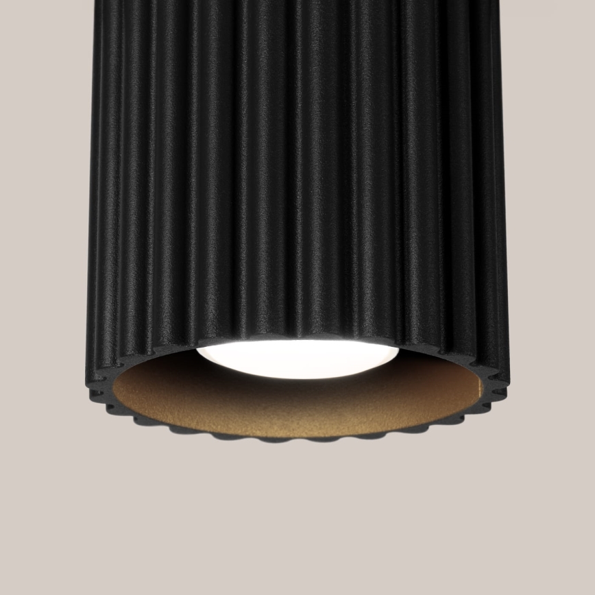Reflektor AURA 1xGU10/10W/230V, promjer 10 cm, crni