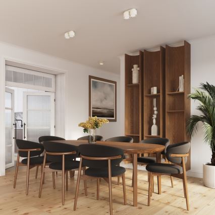 Spot svjetiljka AURA 1xGX53/10W/230V 6 cm krem