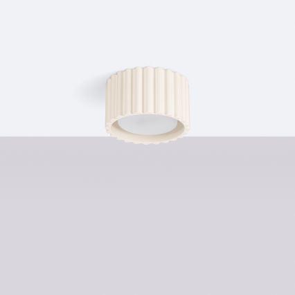 Spot svjetiljka AURA 1xGX53/10W/230V Ø 10 cm krem