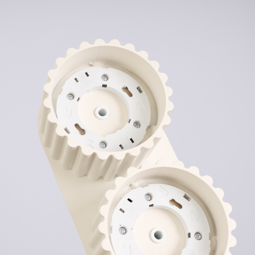 Reflektor AURA 2xGX53/10W/230V krem