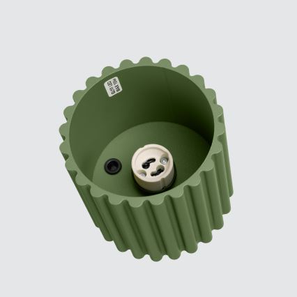 Ugradni spot AURA 1xGU10/10W/230V 10 cm zelena