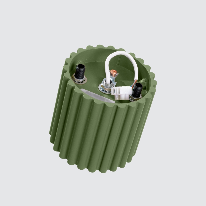 Spot svjetiljka AURA 1xGU10/10W/230V Ø 10 cm zelena
