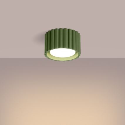 Spot svjetiljka AURA 1xGX53/10W/230V, promjer 10 cm, zelena
