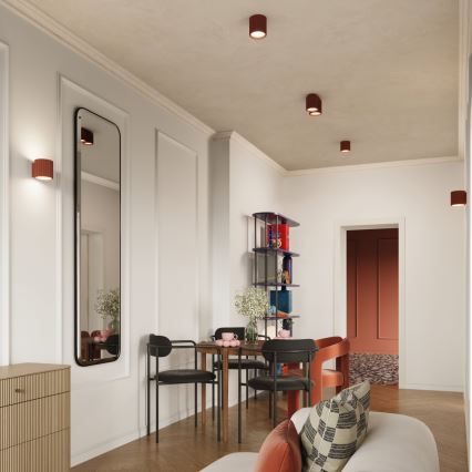 Spot svjetiljka AURA 2xGU10/10W/230V narančasta