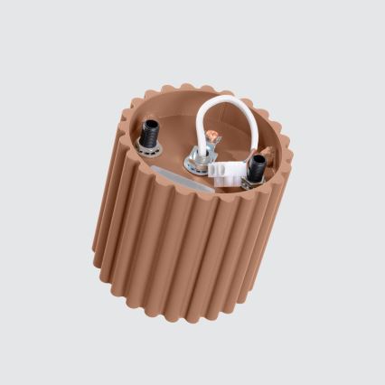 Spot svjetiljka AURA 1xGU10/10W/230V 10 cm smeđa