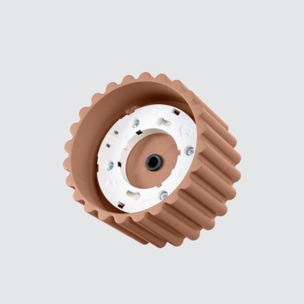 Točkasto svjetlo AURA 1xGX53/10W/230V, promjer 10 cm, smeđa