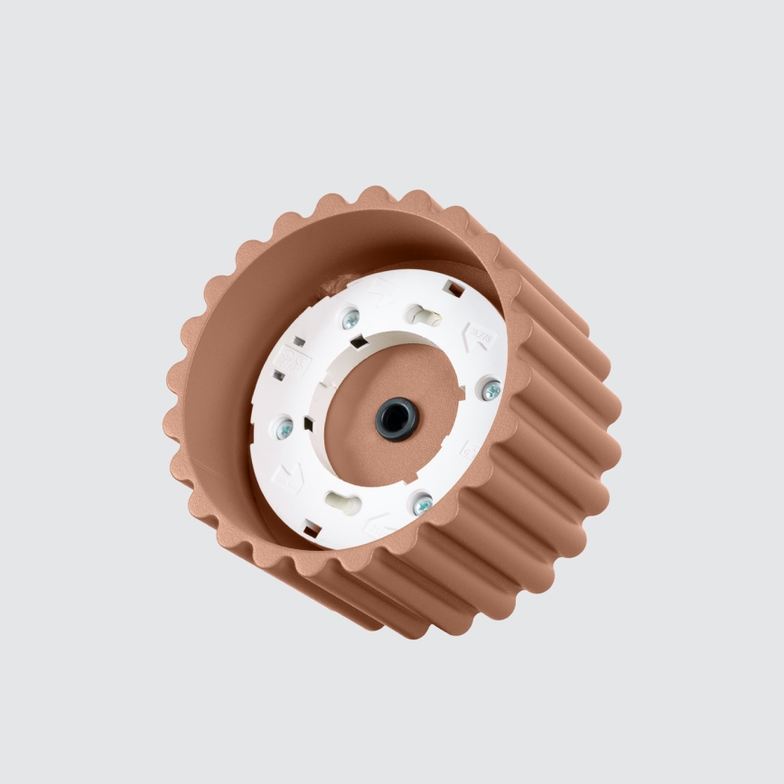 Spot svjetiljka AURA 1xGX53/10W/230V 6 cm smeđa