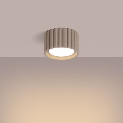 Reflektorska svjetiljka AURA 1xGX53/10W/230V, promjer 10 cm, taupe