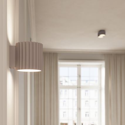 Spot svjetiljka AURA 2xGX53/10W/230V taupe