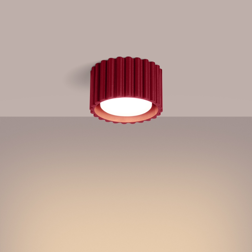 Spot svjetiljka AURA 1xGX53/10W/230V pr. 10 cm crvena