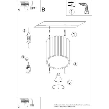 Spot svjetiljka AURA 1xGU10/10W/230V, promjer 10 cm, ružičasta