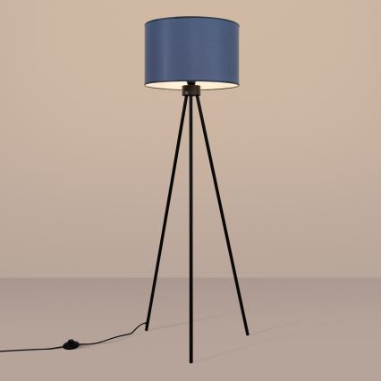 Podna lampa NEVIA 1xE27/15W/230V plava