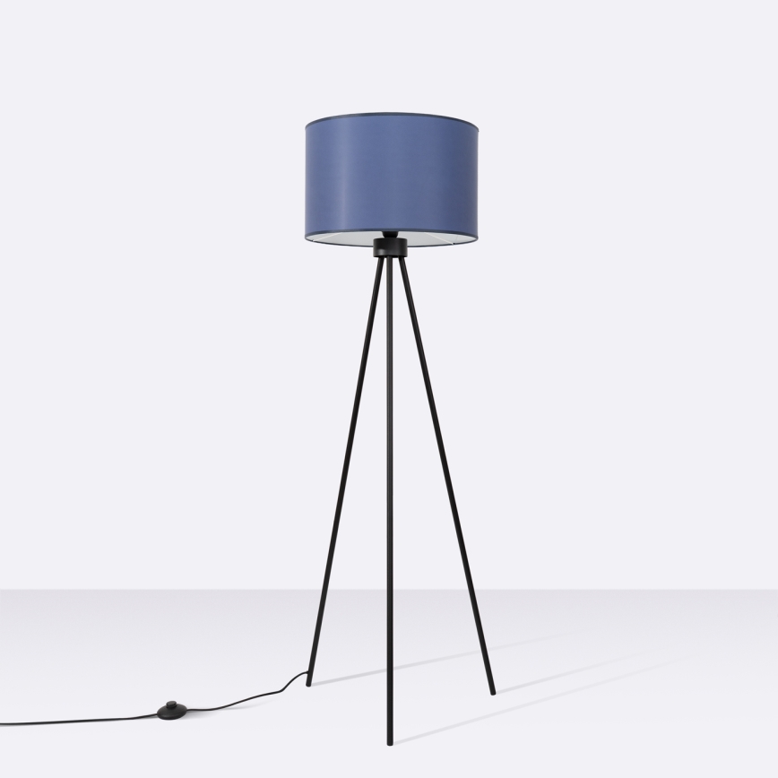 Podna lampa NEVIA 1xE27/15W/230V plava