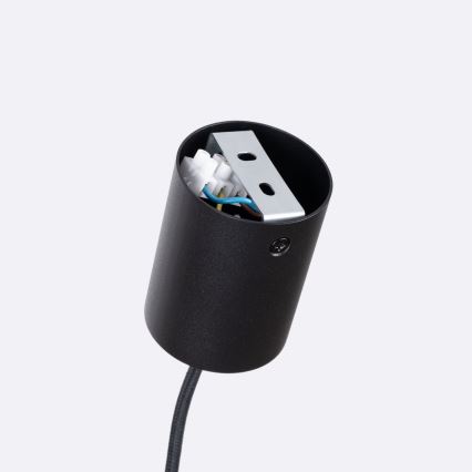 Luster na sajli MULA 1xE27/15W/230V Ø 45 cm krem boje