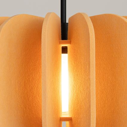 Luster na kabelu MULA 1xE27/15W/230V pr. 45 cm žuti