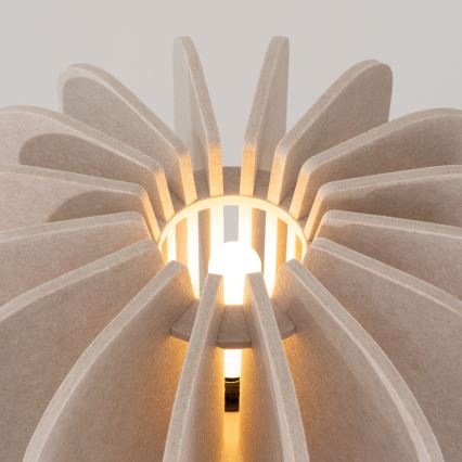 Podna lampa MULA 1xE27/15W/230V krem boje