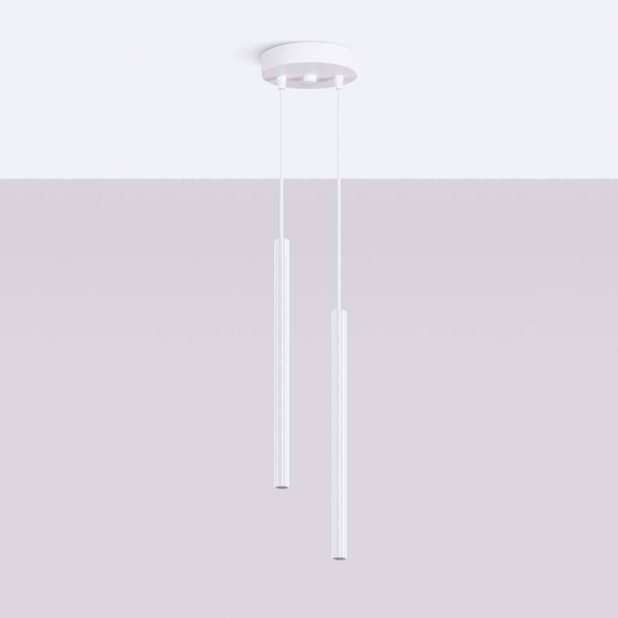 Luster na sajli ARCHE 2xG9/8W/230V bijela