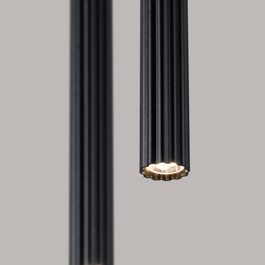 Luster na užetu ARCHE 2xG9/8W/230V crni