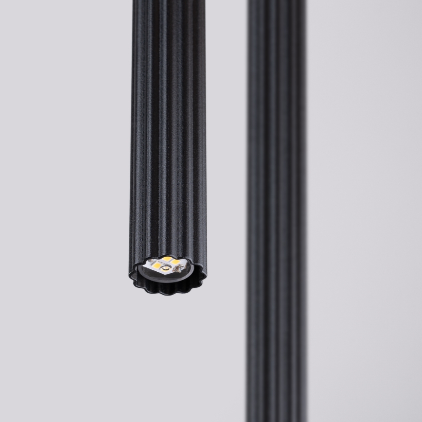 Luster na užetu ARCHE 2xG9/8W/230V crni