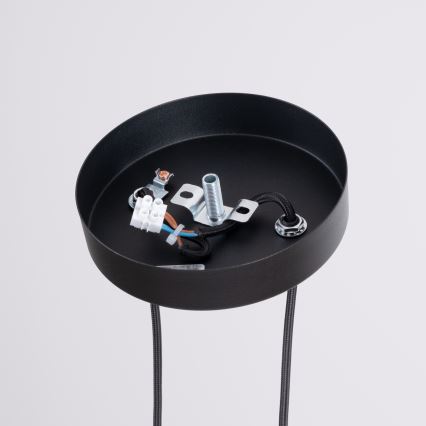 Luster na užetu ARCHE 2xG9/8W/230V crni