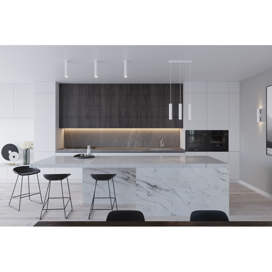 Luster na sajli LAGOS 2xGU10/10W/230V bijela