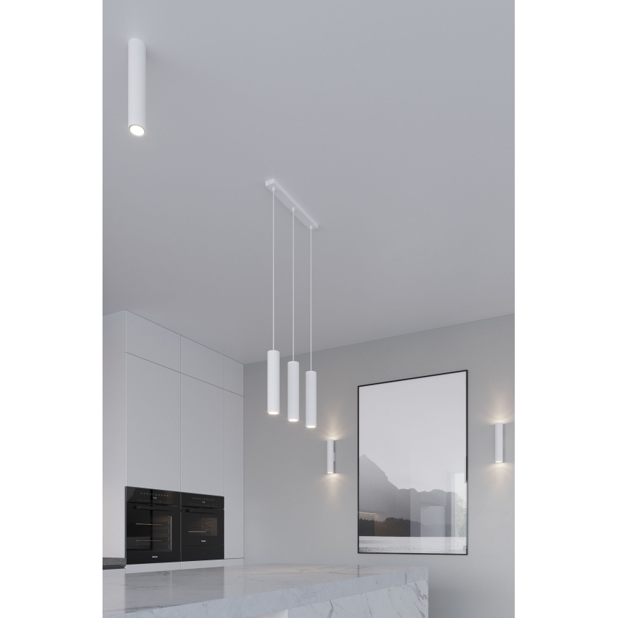 Luster na sajli LAGOS 2xGU10/10W/230V bijela