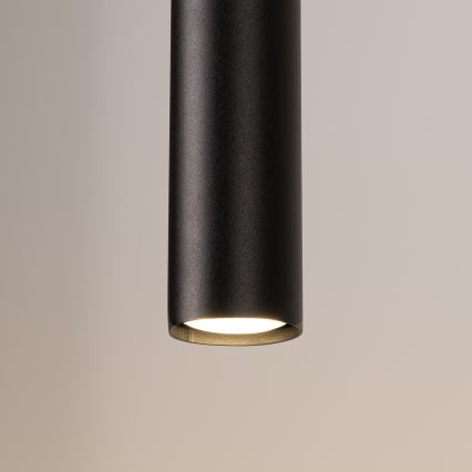 Luster na kabelu LAGOS 2xGU10/10W/230V crni