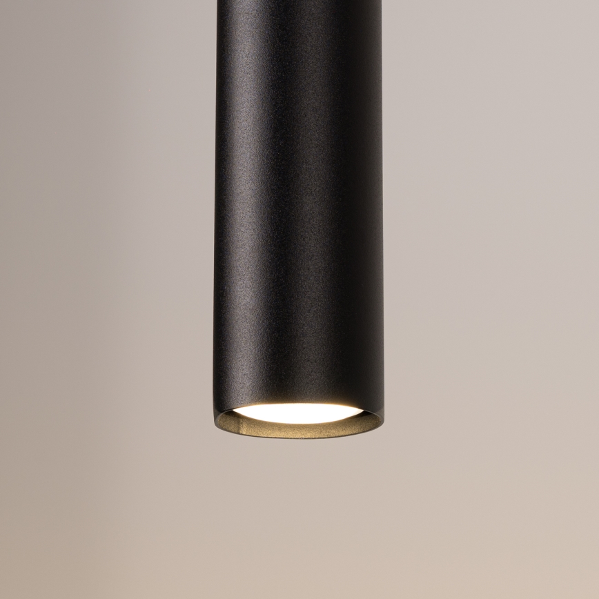 Luster na kabelu LAGOS 2xGU10/10W/230V crni