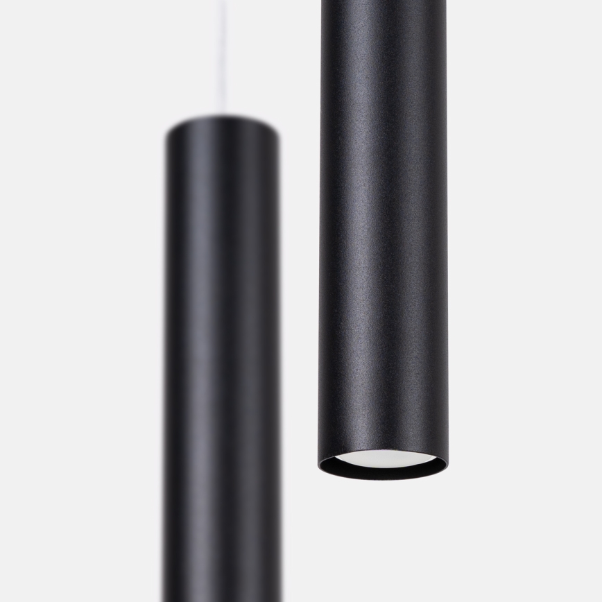 Luster na kabelu LAGOS 2xGU10/10W/230V crni