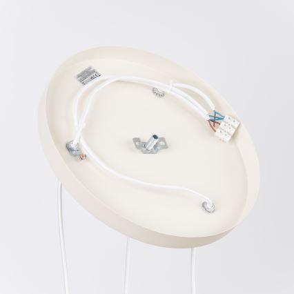 Luster na sajli ESTRIA 3xE14/10W/230V Ø 30 cm krem