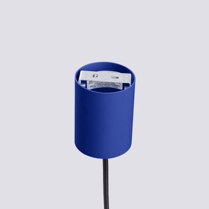 Viseći luster ESTRIA na sajli 1xE14/10W/230V, promjer 14 cm, plavi
