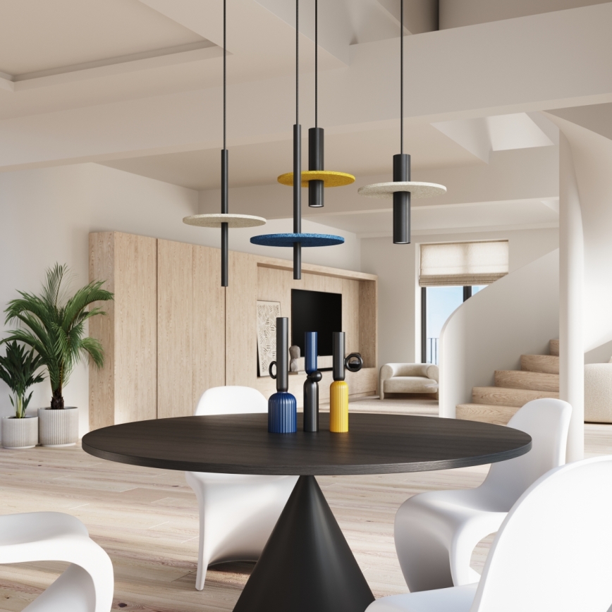 Luster na sajli FELTRO 1xG9/8W/230V crno/krem