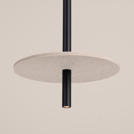 Luster na sajli FELTRO 1xG9/8W/230V crno/krem